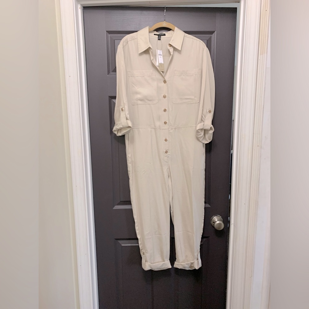Banana Republic Tan Jumpsuit